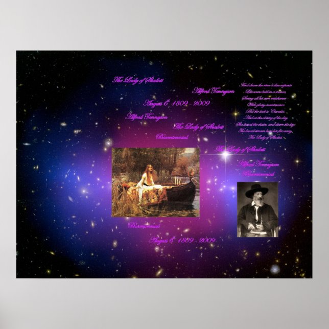 Póster La dama de Shalott (Frente)