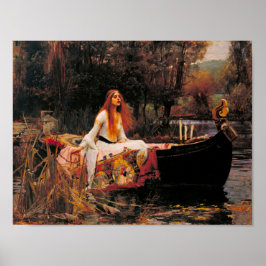 Póster La Dama de Shalott John William Waterhouse