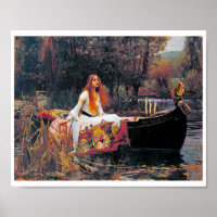 La dama de Shalott, John William Waterhouse