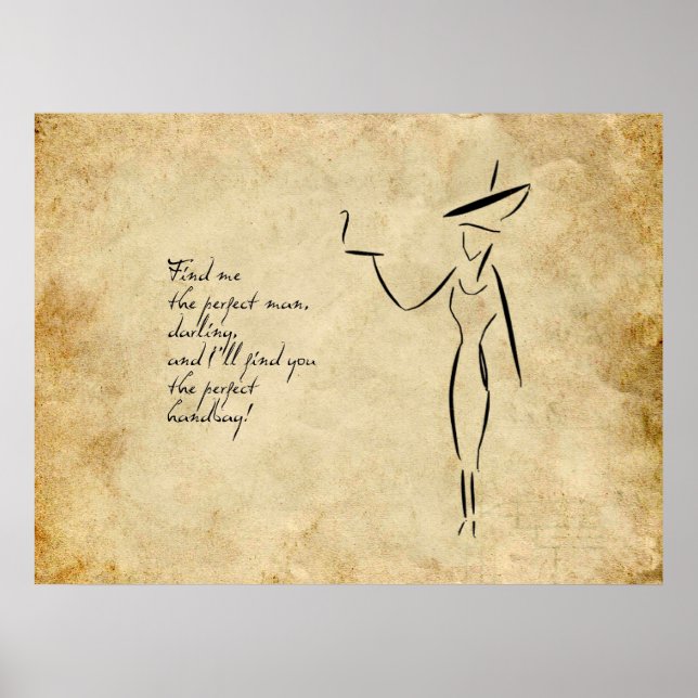 Póster La dama del gran Gorra #2 (Frente)