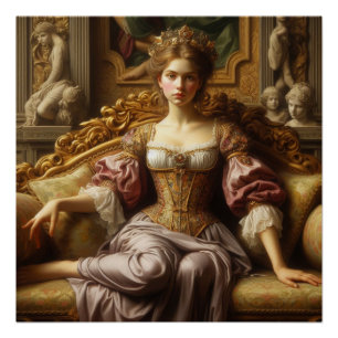 Póster La dama descansando