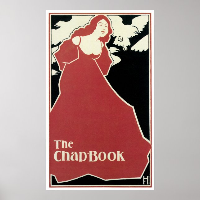 Póster La Dama Roja ~ El Libro del Chap (Frente)