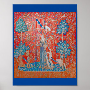 Póster La Dama y el Unicornio / Touch