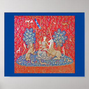 Póster La Dama y la Unicornio / Vista
