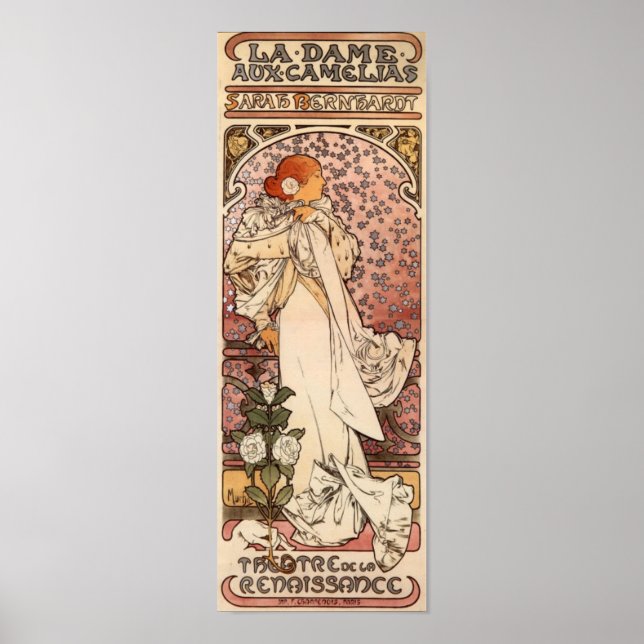 Póster La Dame Aux Camelias (Frente)