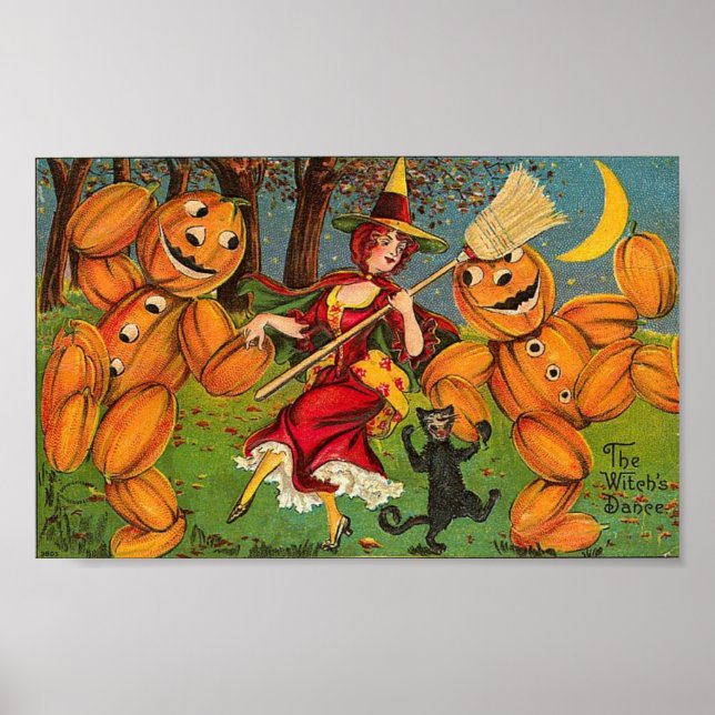 Póster La danza de la bruja (Frente)