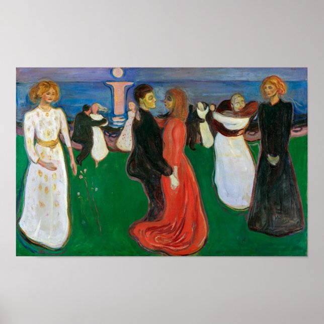 Póster La danza de la vida | Edvard Munch | (Frente)