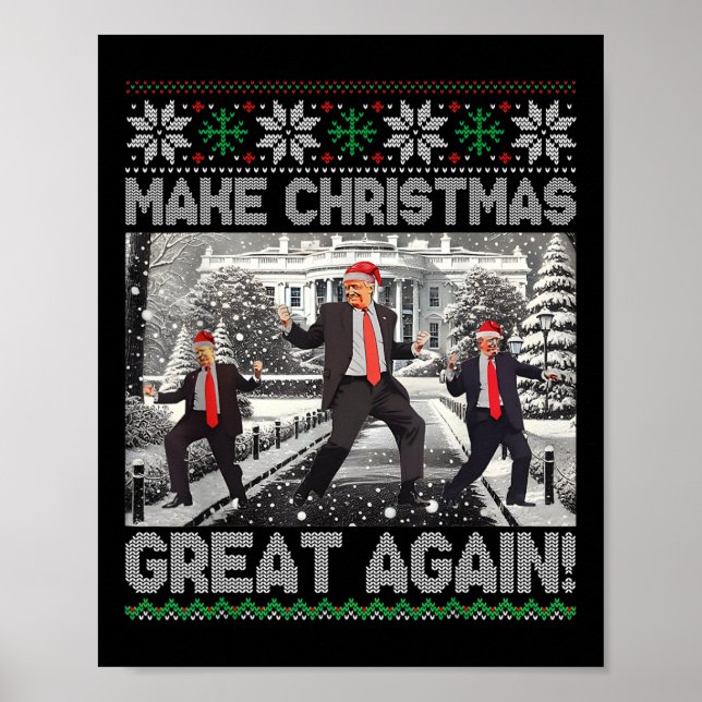 Póster La danza de Santa Trump vuelve a hacer grandes a l (Frente)