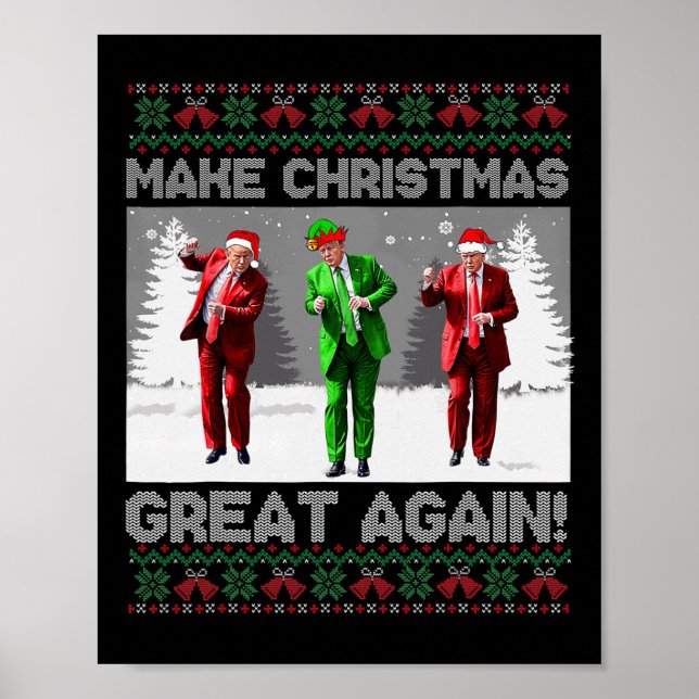 Póster La danza de Santa Trump vuelve a hacer grandes a l (Frente)