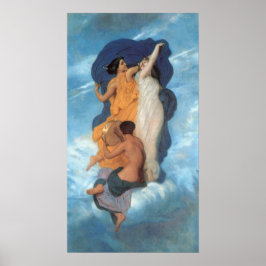 Póster La danza de William-Adolphe Bouguereau