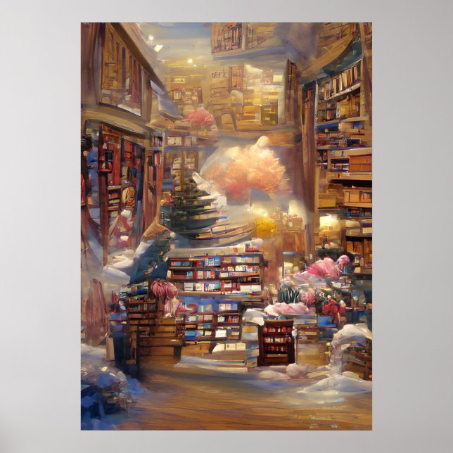 Póster La 📚 de la Biblioteca (Frente)