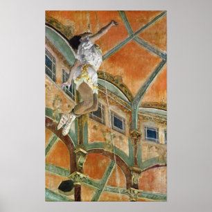 Póster La de Srta. La de Edgar Degas el   en el Cirque