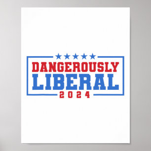 Póster La debilidad peligrosamente liberal fracasó en la