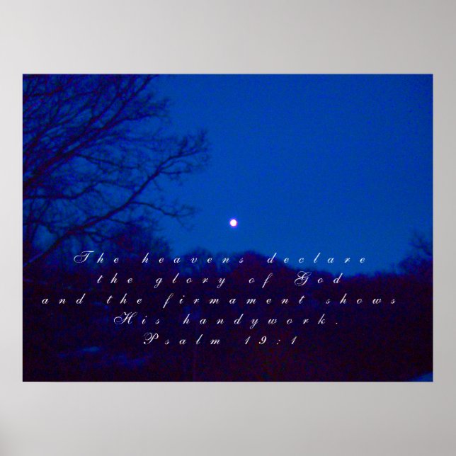 Póster La declaración del cielo (Frente)