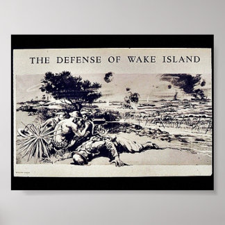 Póster La Defensa De La Isla Wake