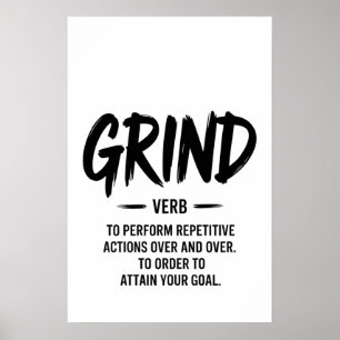 Póster La definición de The Grind