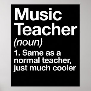 Póster La definición del profesor de música vuelve a la e