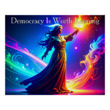 La democracia de Lady Liberty vale la pena mantene