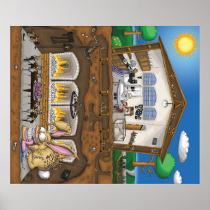 Póster La demostración del conejito