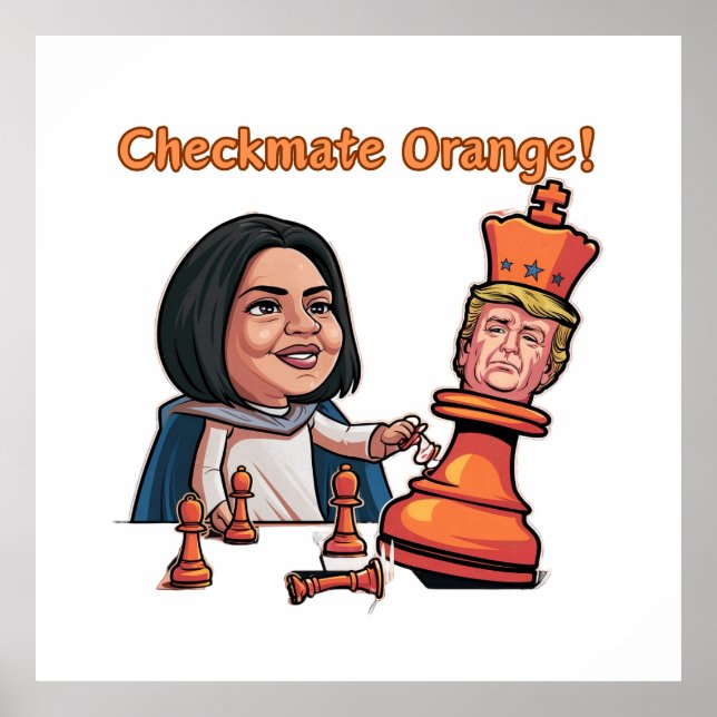 Póster La Derrota Del Rey Naranja (Frente)