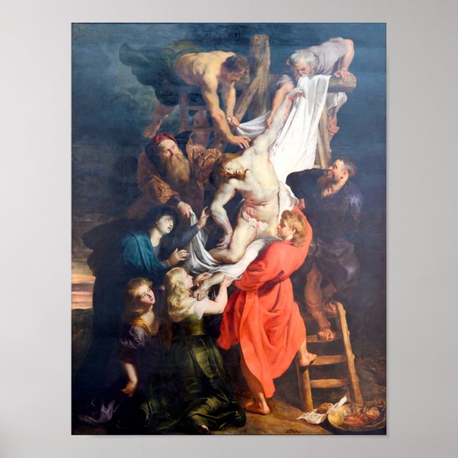 Póster La descendencia de la cruz, Rubens (Frente)