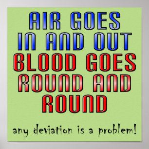 Póster La desviación es un Rótulo divertido del poster