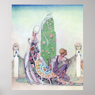 Póster La detuvo Kay Nielsen