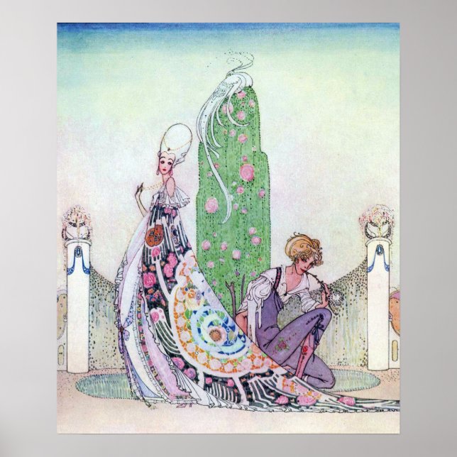 Póster La detuvo Kay Nielsen (Frente)