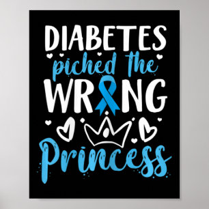 Póster La diabetes coge el premio equivocado a la diabete