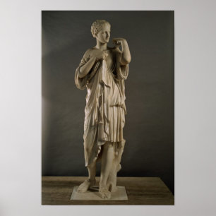 Póster La Diana de Gabii, romana (mármol) (véase también