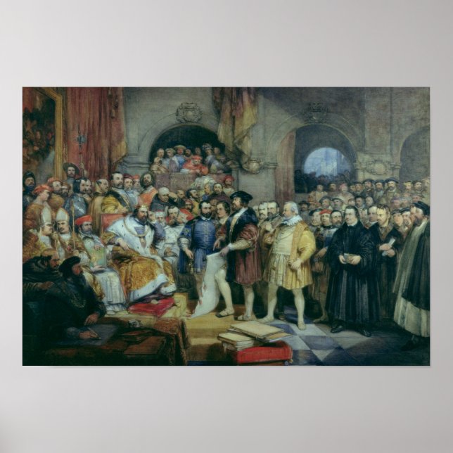 Póster La dieta de las arañas, 19 de abril de 1529 (Frente)