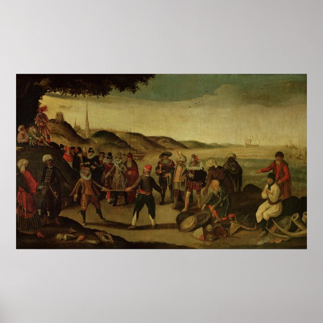 Póster La disputa por el Golpe de Oro (Frente)