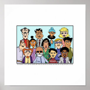 Póster ¡La diversidad es poster de Guay!