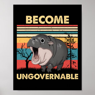 Póster La divertida cosecha se vuelve ingobernable Moo De