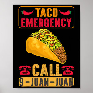 Póster La divertida emergencia de los tacos Cinco De Mayo
