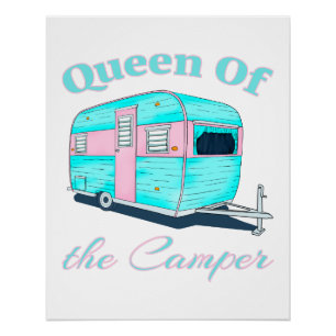 Póster La Divertida Reina Del RV Del Camper