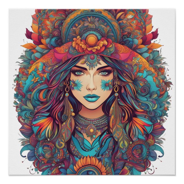 Póster La Divina Femenina (Anverso)