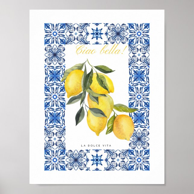 Póster La Dolce Vita (Frente)