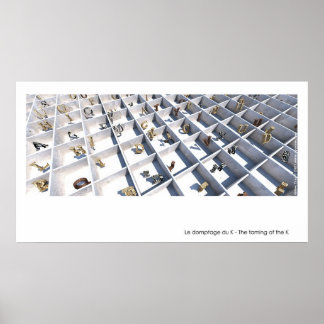 Póster La domótica K / Le domptage du K