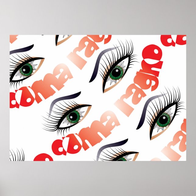 Póster La donna ragno / Poster (Frente)