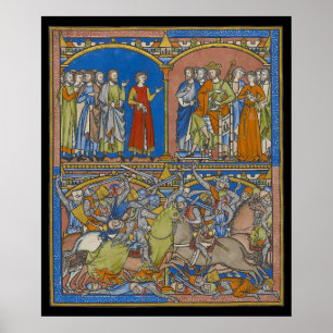 Póster La dote de Michal, una lucha sangrienta