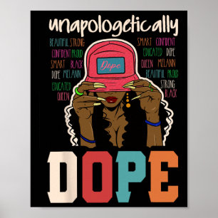 Póster La droga negra y la historia negra en África