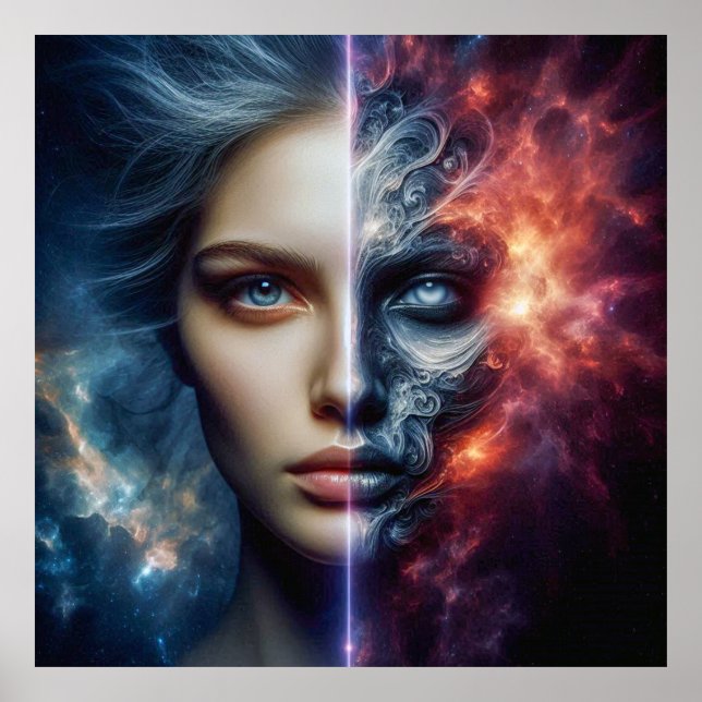 Póster La dualidad dentro (Frente)