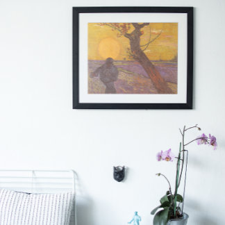 Póster La ducha de Vincent van Gogh, Bella Artes de la ép