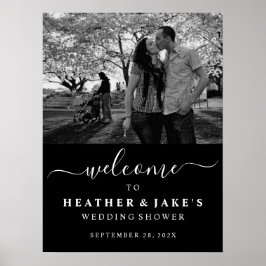 Póster La ducha fotográfica digital o Poster de la pareja