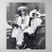La duquesa Millicoria de Sutherland y su hija