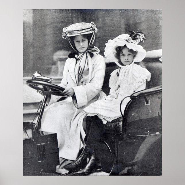 Póster La duquesa Millicoria de Sutherland y su hija (Frente)