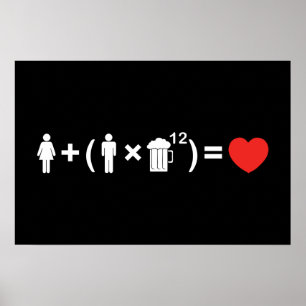 Póster La ecuación del amor para los hombres