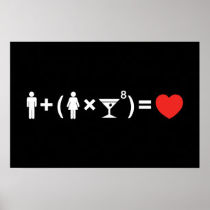 Póster La ecuación del amor para mujeres