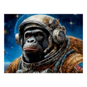 PÓSTER LA EDAD DE STEEL-GORILLA 2